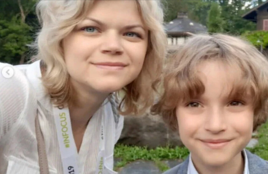 Даниил Муравьев-Изотов с мамой